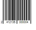 Barcode Image for UPC code 2412135000004