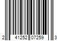 Barcode Image for UPC code 241252072593