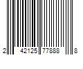 Barcode Image for UPC code 242125778888