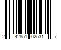 Barcode Image for UPC code 242851025317