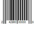 Barcode Image for UPC code 242860000008