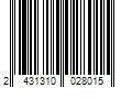 Barcode Image for UPC code 2431310028015