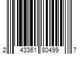 Barcode Image for UPC code 243361804997