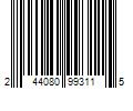 Barcode Image for UPC code 244080993115