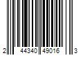 Barcode Image for UPC code 244340490163