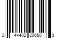 Barcode Image for UPC code 244402206503