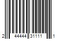 Barcode Image for UPC code 244444311111