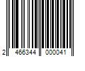 Barcode Image for UPC code 2466344000041