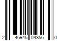 Barcode Image for UPC code 246945043560