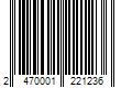 Barcode Image for UPC code 2470001221236