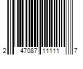 Barcode Image for UPC code 247087111117