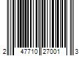 Barcode Image for UPC code 247710270013