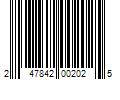 Barcode Image for UPC code 247842002025