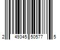 Barcode Image for UPC code 249345505775