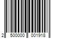 Barcode Image for UPC code 2500000001918