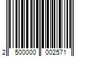 Barcode Image for UPC code 2500000002571