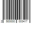 Barcode Image for UPC code 2500000003417