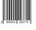 Barcode Image for UPC code 2500000003714