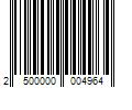 Barcode Image for UPC code 2500000004964