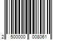 Barcode Image for UPC code 2500000008061