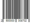 Barcode Image for UPC code 2500000008702