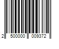 Barcode Image for UPC code 2500000009372