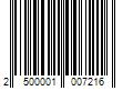 Barcode Image for UPC code 2500001007216