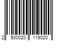 Barcode Image for UPC code 2500020119020