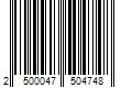 Barcode Image for UPC code 2500047504748