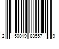 Barcode Image for UPC code 250019835579