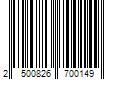 Barcode Image for UPC code 2500826700149