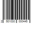 Barcode Image for UPC code 2501030000445