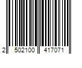 Barcode Image for UPC code 2502100417071