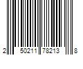 Barcode Image for UPC code 250211782138