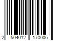 Barcode Image for UPC code 2504012170006