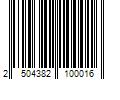 Barcode Image for UPC code 2504382100016