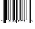 Barcode Image for UPC code 251125720223