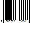 Barcode Image for UPC code 2512203830011