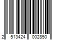 Barcode Image for UPC code 2513424002850