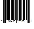 Barcode Image for UPC code 251435202051