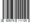 Barcode Image for UPC code 2525076111125