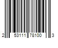 Barcode Image for UPC code 253111781003