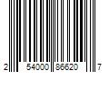 Barcode Image for UPC code 254000866207