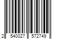 Barcode Image for UPC code 2540027572749