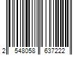 Barcode Image for UPC code 2548058637222