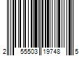 Barcode Image for UPC code 255503197485