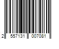 Barcode Image for UPC code 2557131007081