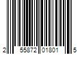 Barcode Image for UPC code 255872018015