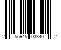 Barcode Image for UPC code 255945033402