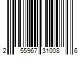 Barcode Image for UPC code 255967310086